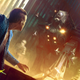 Concept art from CD Projekt Red’s Cyberpunk 2077